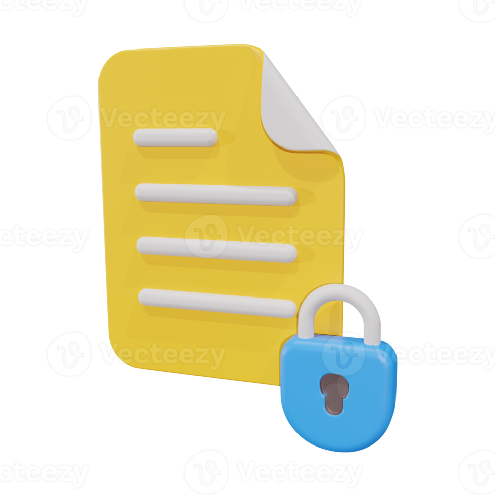 3D Illustration Theme File and Folder png