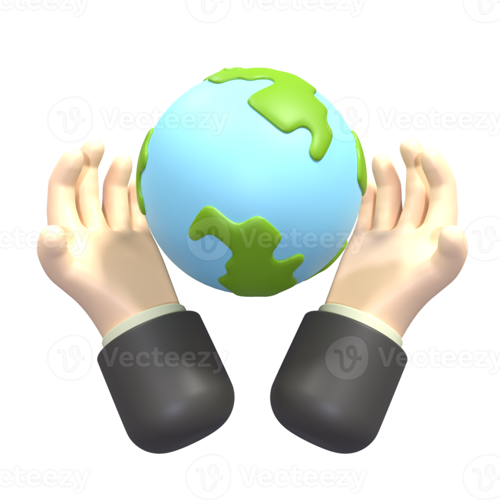 3D Illustration of theme ecology png