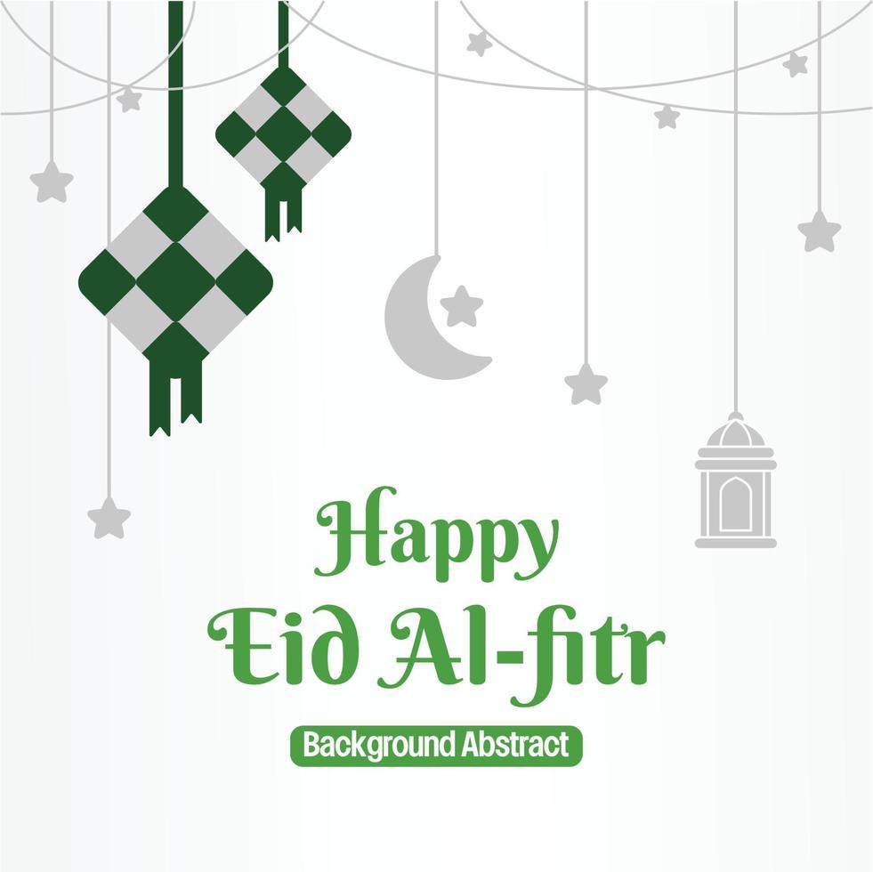 editable eid sale poster template. with diamond ornaments, moon, stars and lanterns. Design for social media and web. Islamic vector illustration