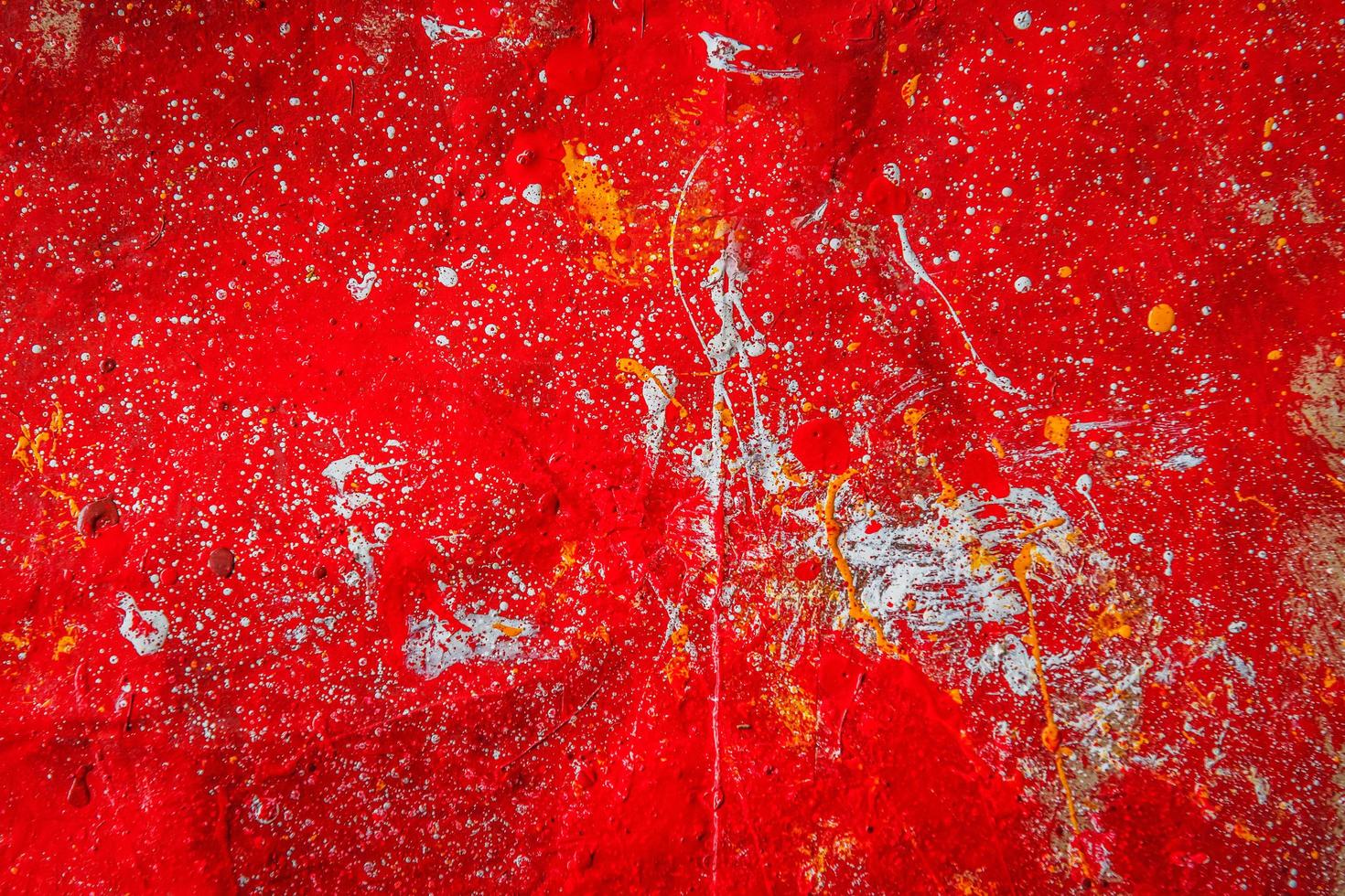 red paint on canvas background photo