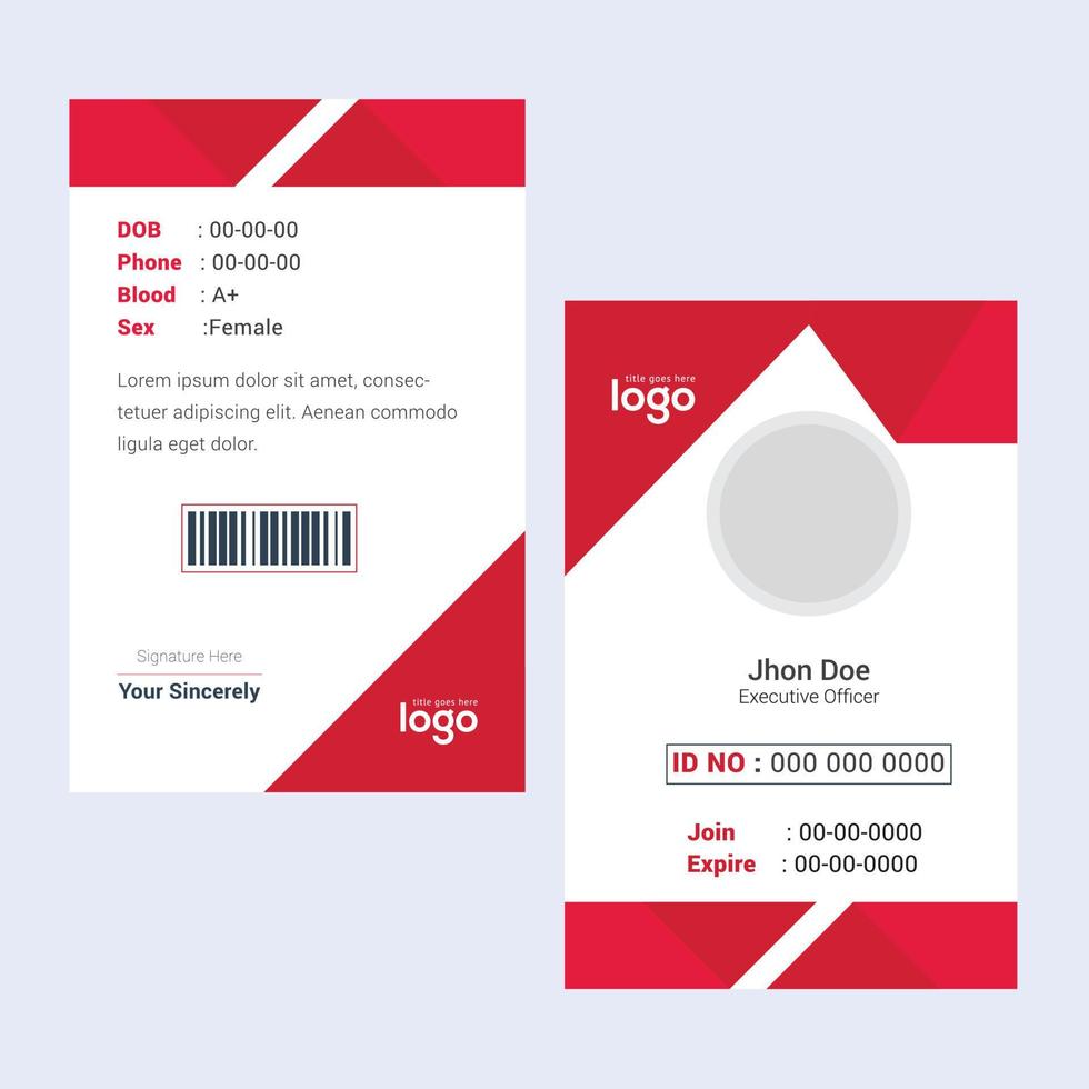 Creative Templates Business Card. Red Business Cards. Professional and elegant abstract card templates perfect for your company and job title. vector design templates. clean business cards.