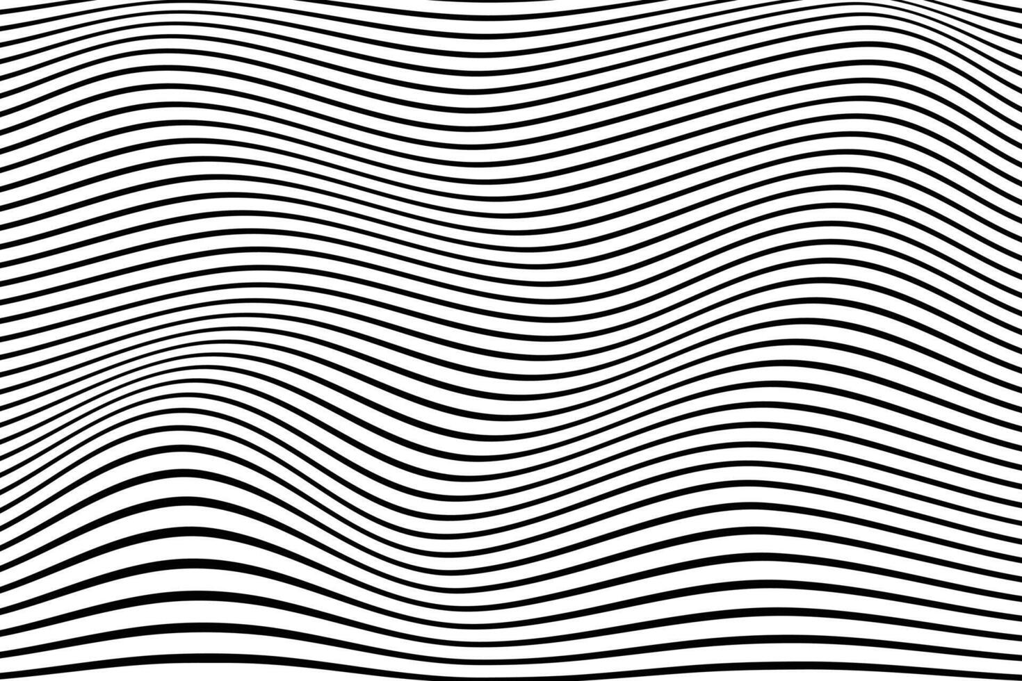 Abstract Seamless Curved Wavy Lines Pattern Design 22145862 Vector Art 