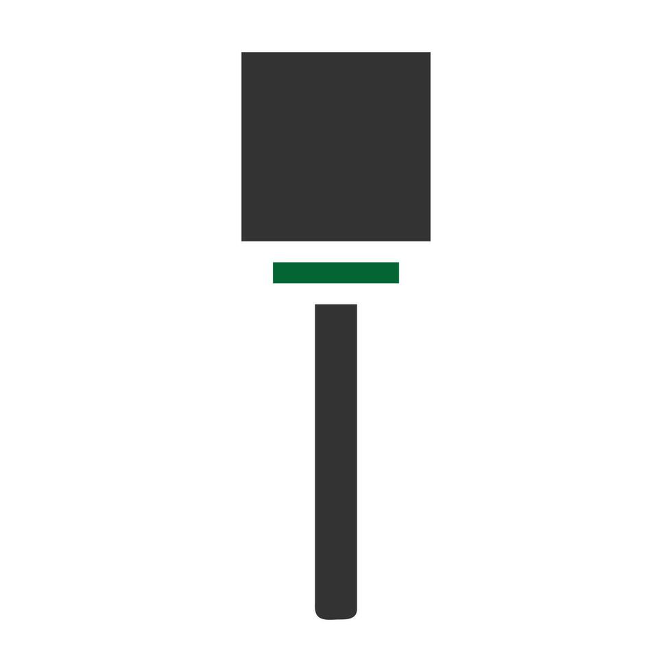 grenade icon solid grey green colour military symbol perfect. vector
