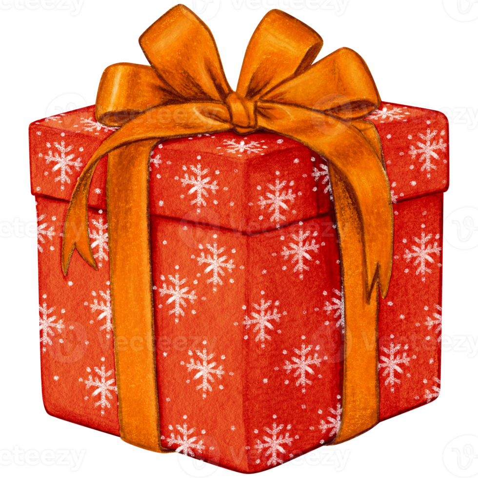 waterverf hand- getrokken Kerstmis geschenk png