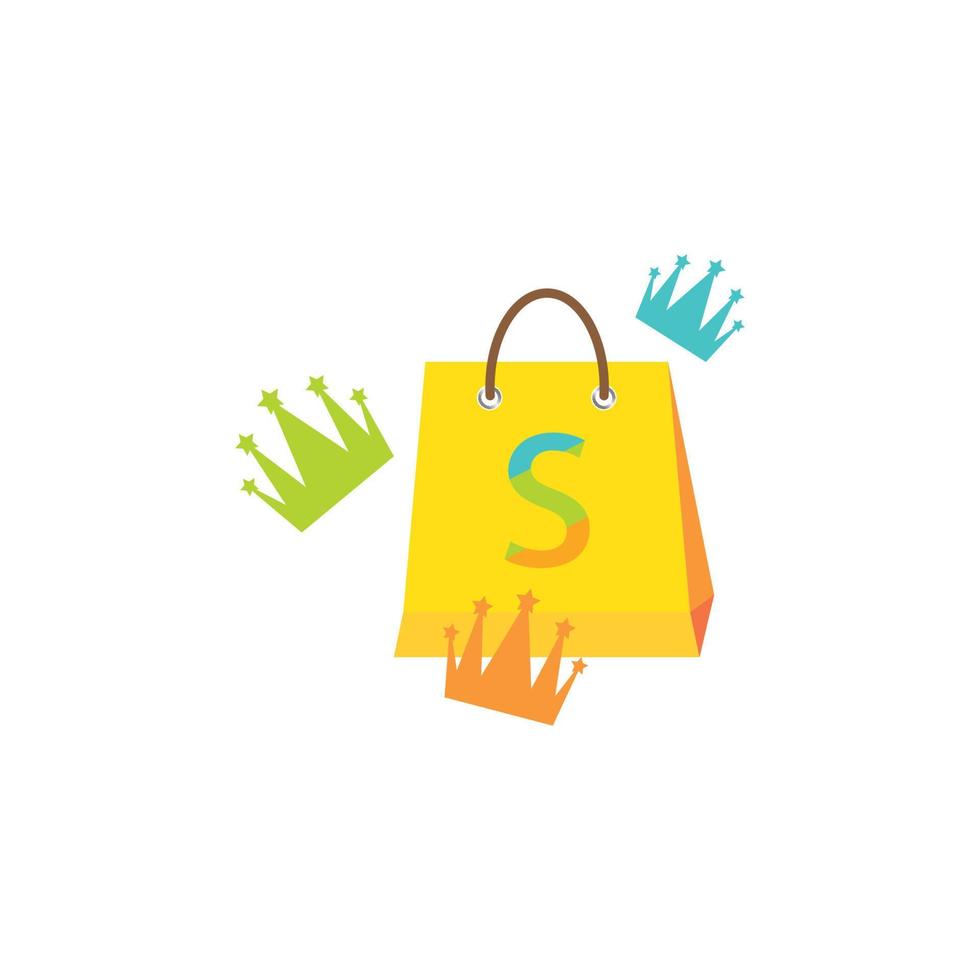 shopping bag icon vector illustration design