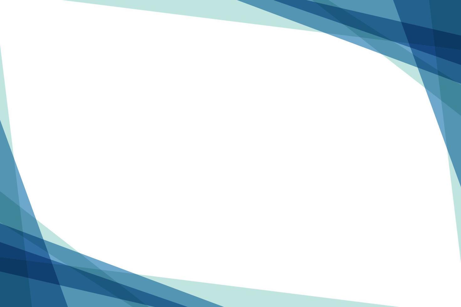 Simple frame design for business presentation vector
