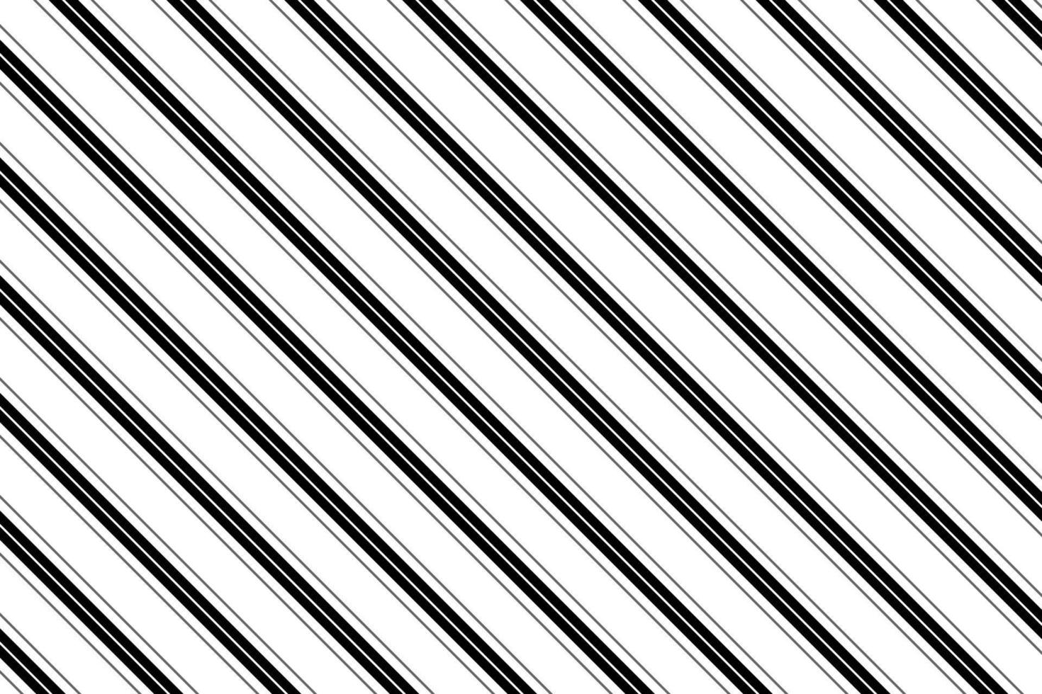 abstract seamless diagonal black white stripe straight line pattern. vector