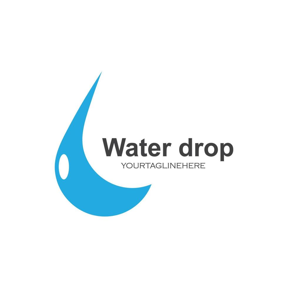 water drop Logo Template vector illustration