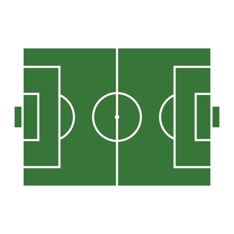 soccer field vector icon illustration design