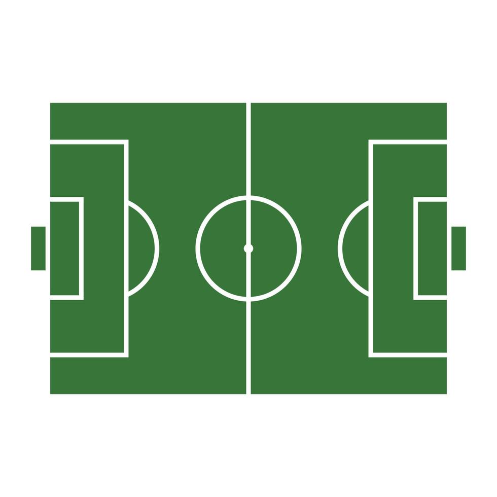 soccer field vector icon illustration design