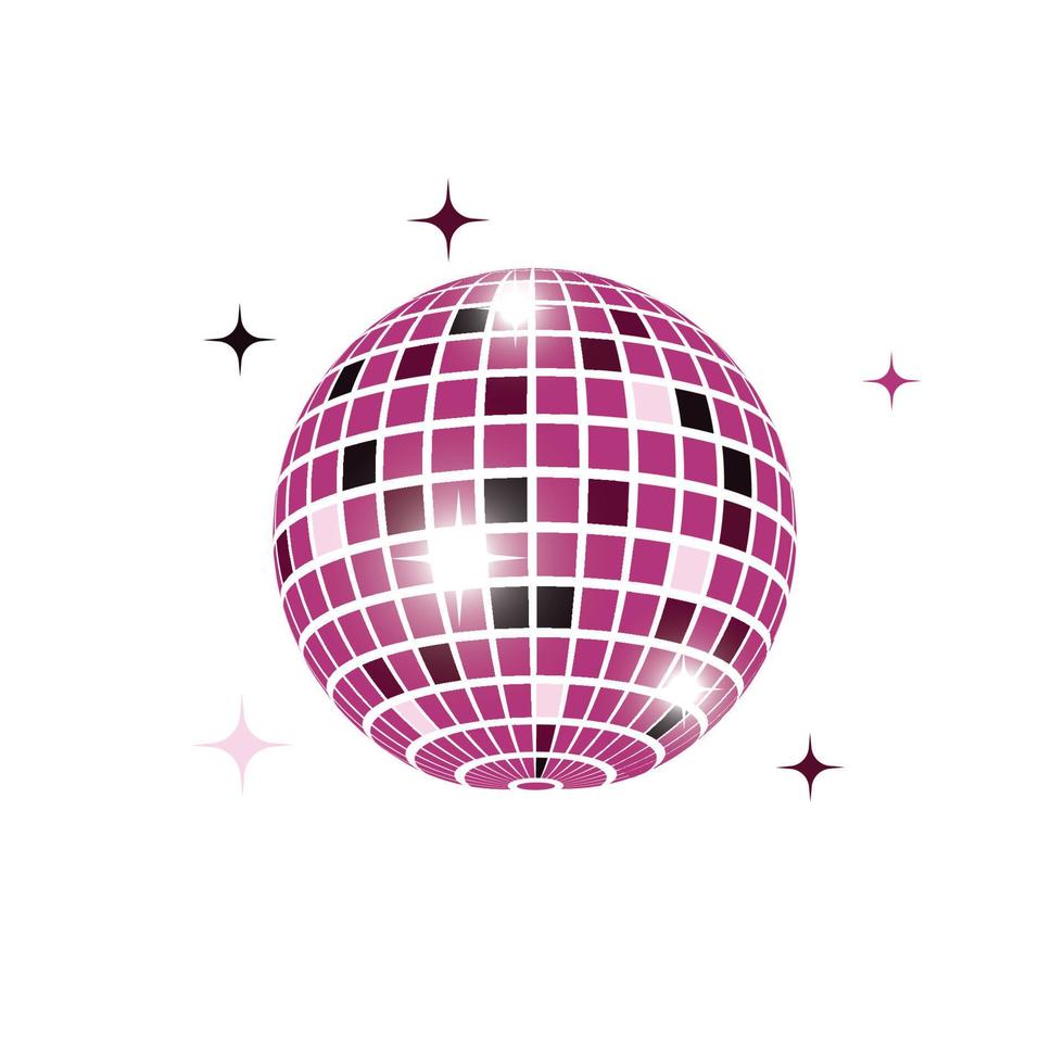 disco pelota icono vector ilustración diseño