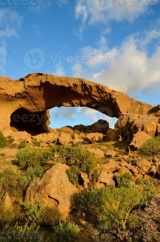 A rock formation photo