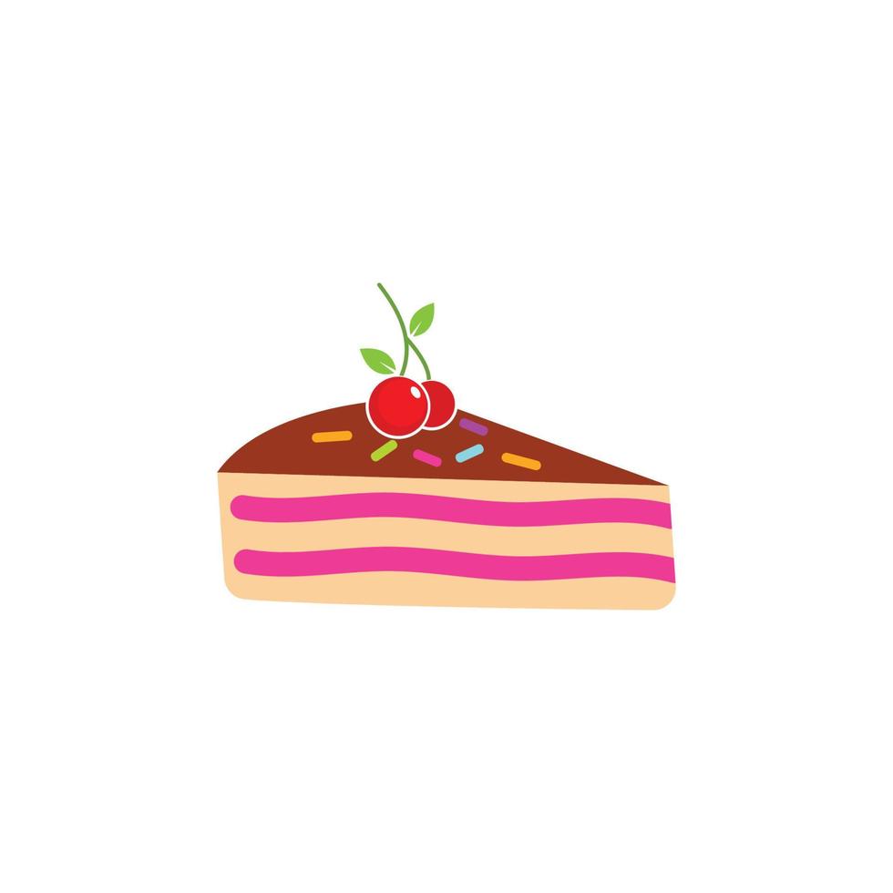Cake logo vector ilustration