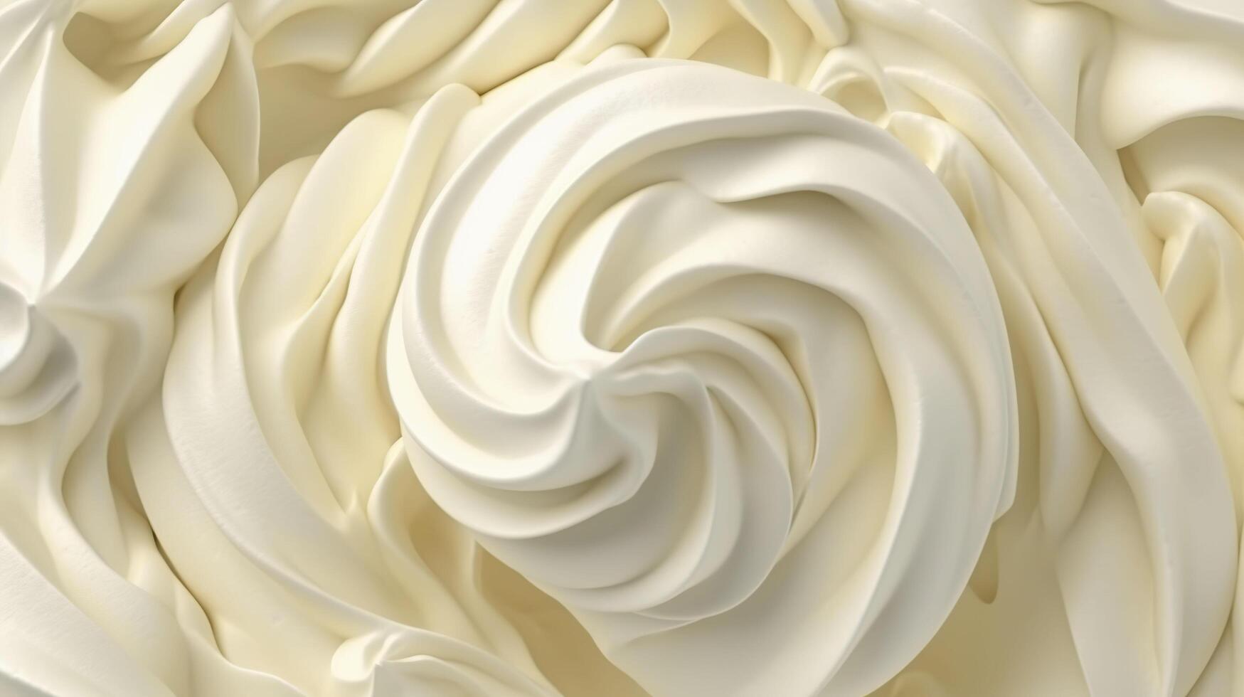 Vanilla ice cream texture. . photo