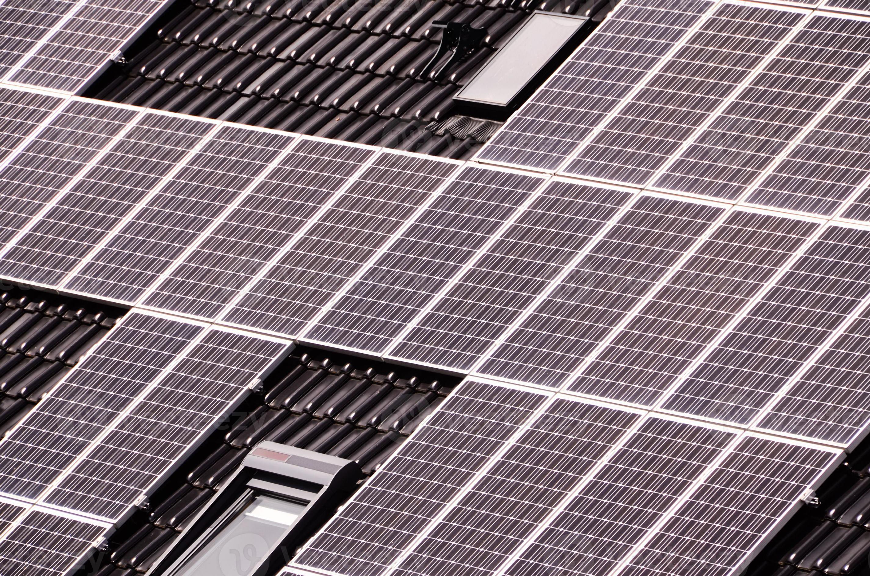Green energy solar panels 22149157 Stock Photo at Vecteezy