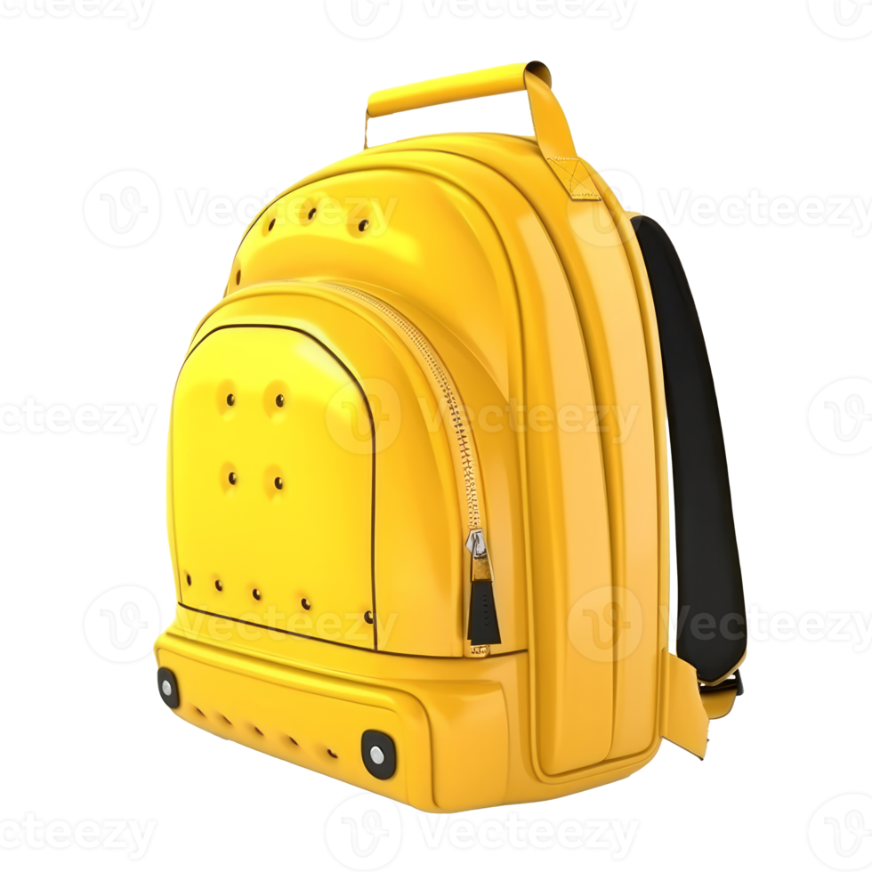 School backpack isolated. png