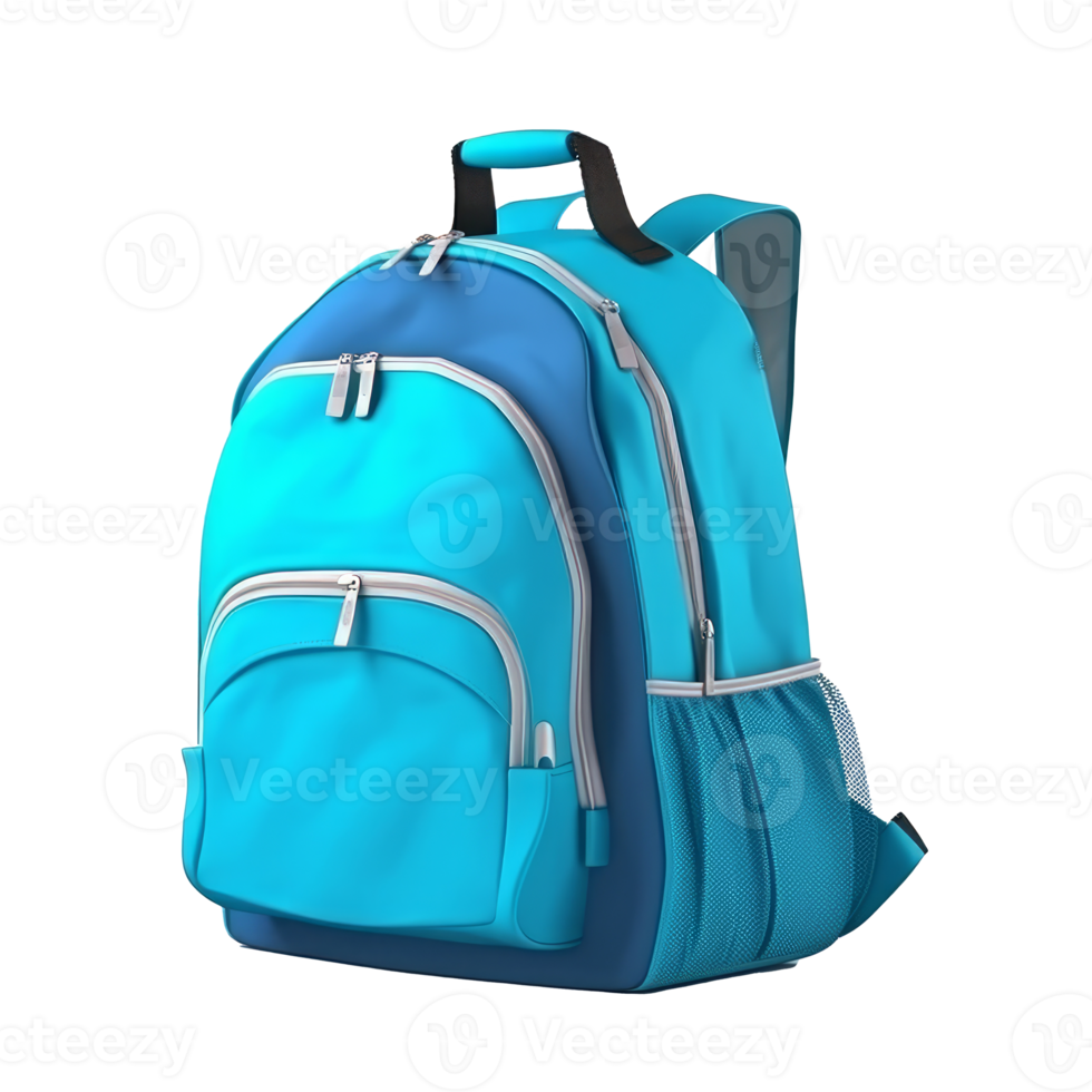 School backpack isolated. 22149259 PNG