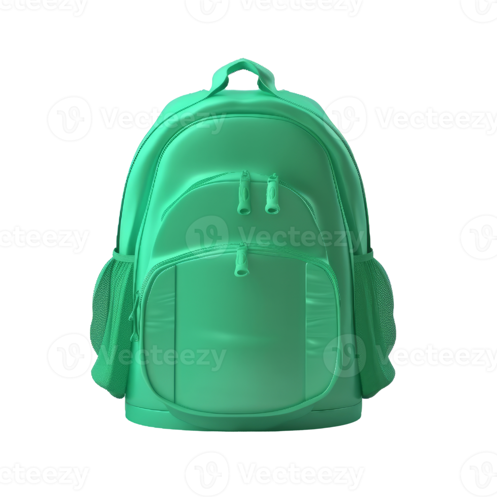School backpack isolated. png