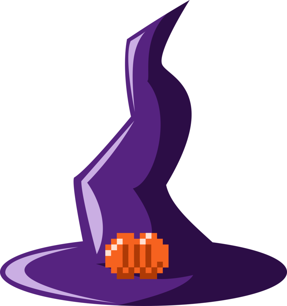 Witch hat png graphic clipart design