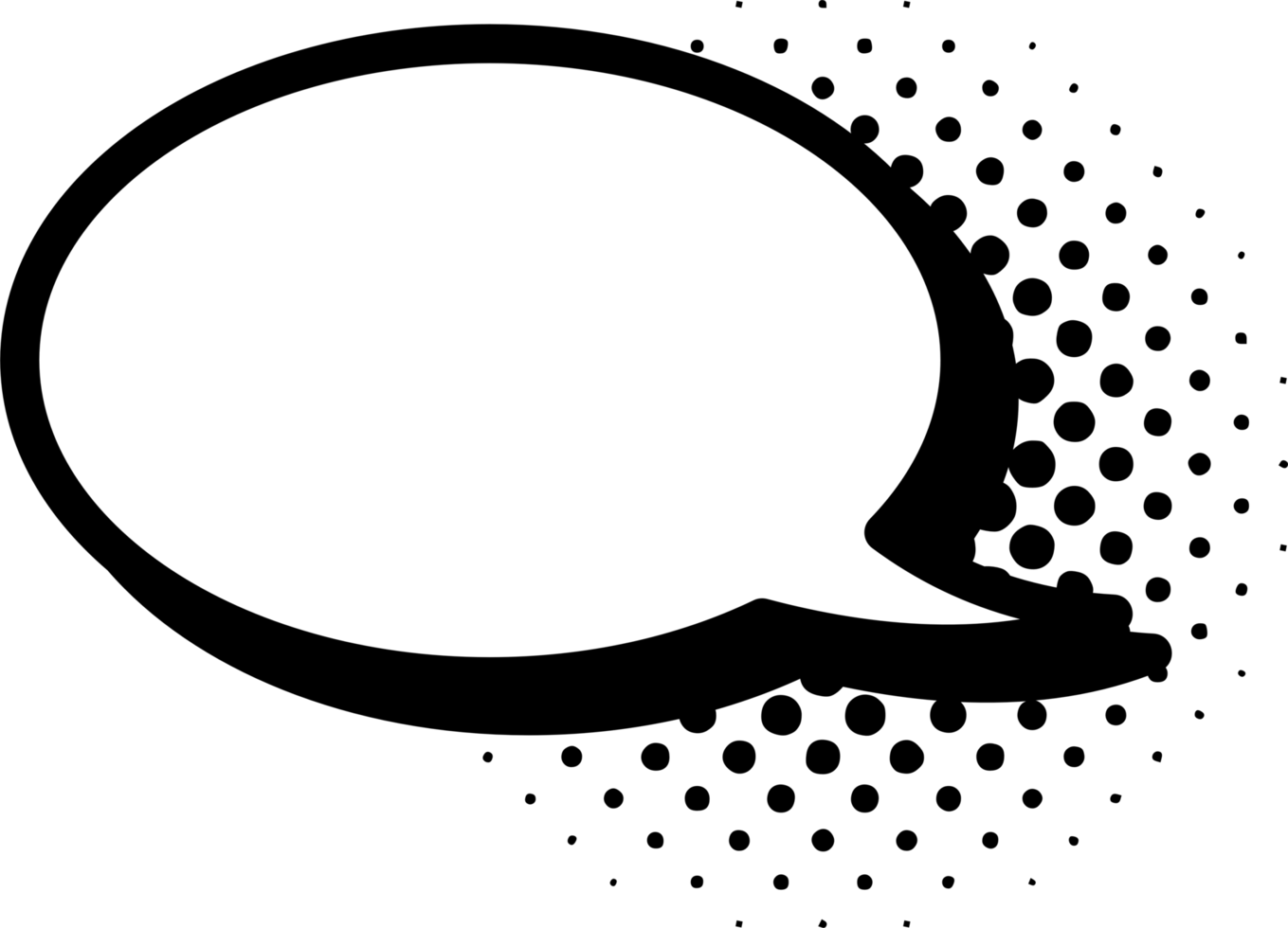 comic text bubble png graphic clipart design
