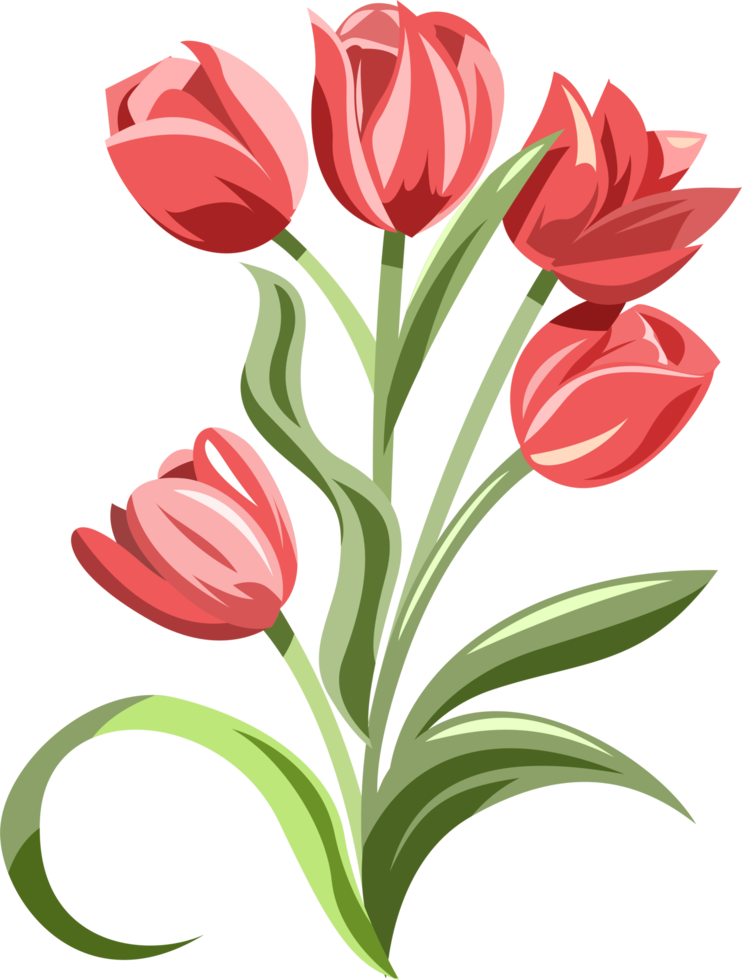 tulipe png graphique clipart conception