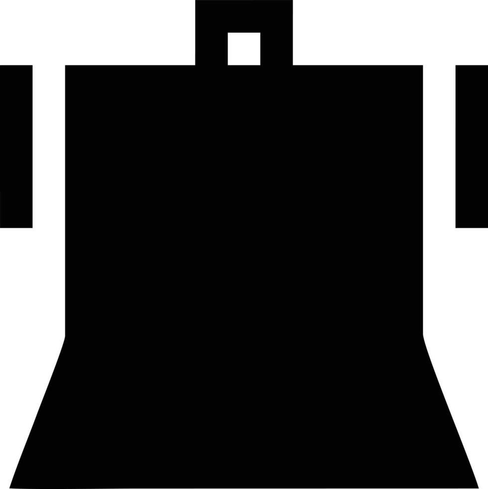 Bell notification icon symbol vector image. Illustration of the alarm alert symbol in EPS 10