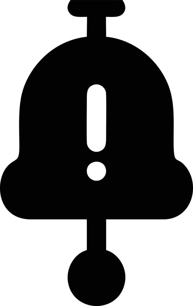 Bell notification icon symbol vector image. Illustration of the alarm alert symbol in EPS 10