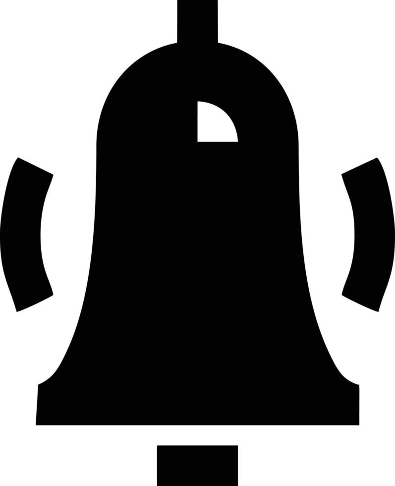 Bell notification icon symbol vector image. Illustration of the alarm alert symbol in EPS 10