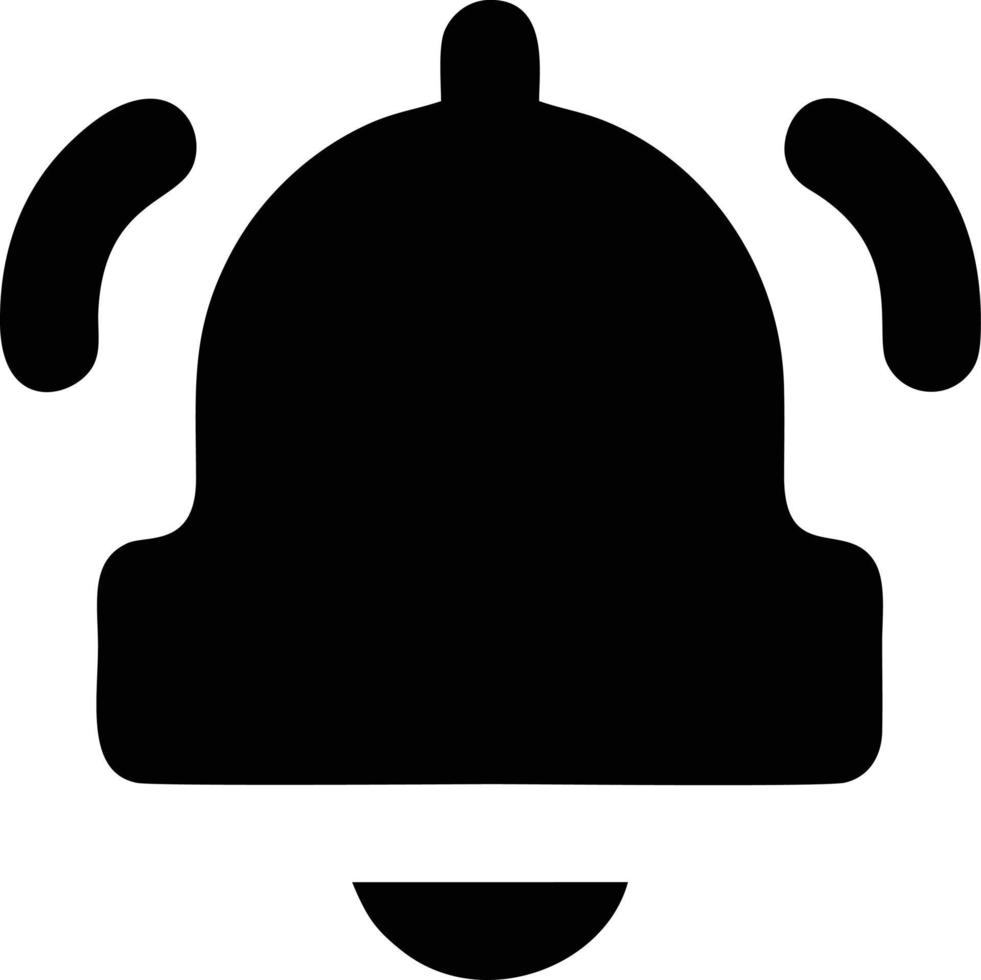 Bell notification icon symbol vector image. Illustration of the alarm alert symbol in EPS 10