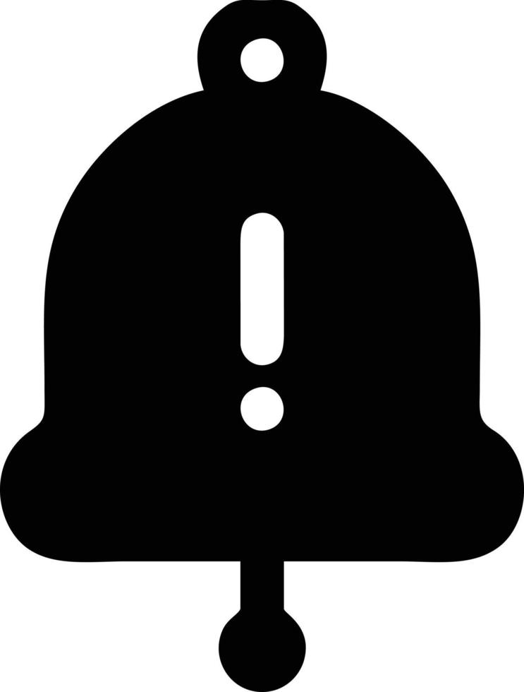 Bell notification icon symbol vector image. Illustration of the alarm alert symbol in EPS 10