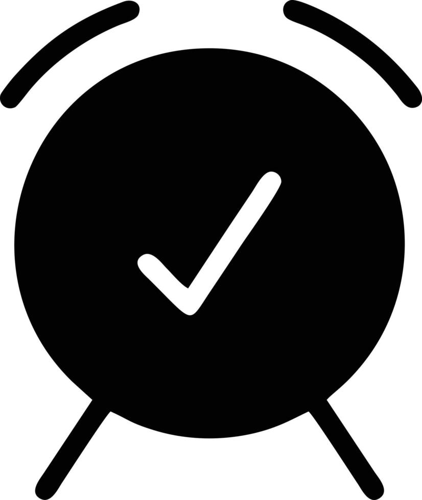 Bell notification icon symbol vector image. Illustration of the alarm alert symbol in EPS 10