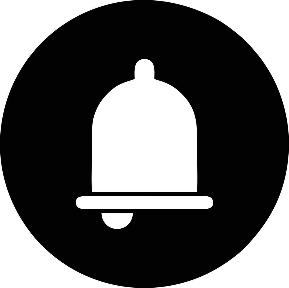 Bell notification icon symbol vector image. Illustration of the alarm alert symbol in EPS 10