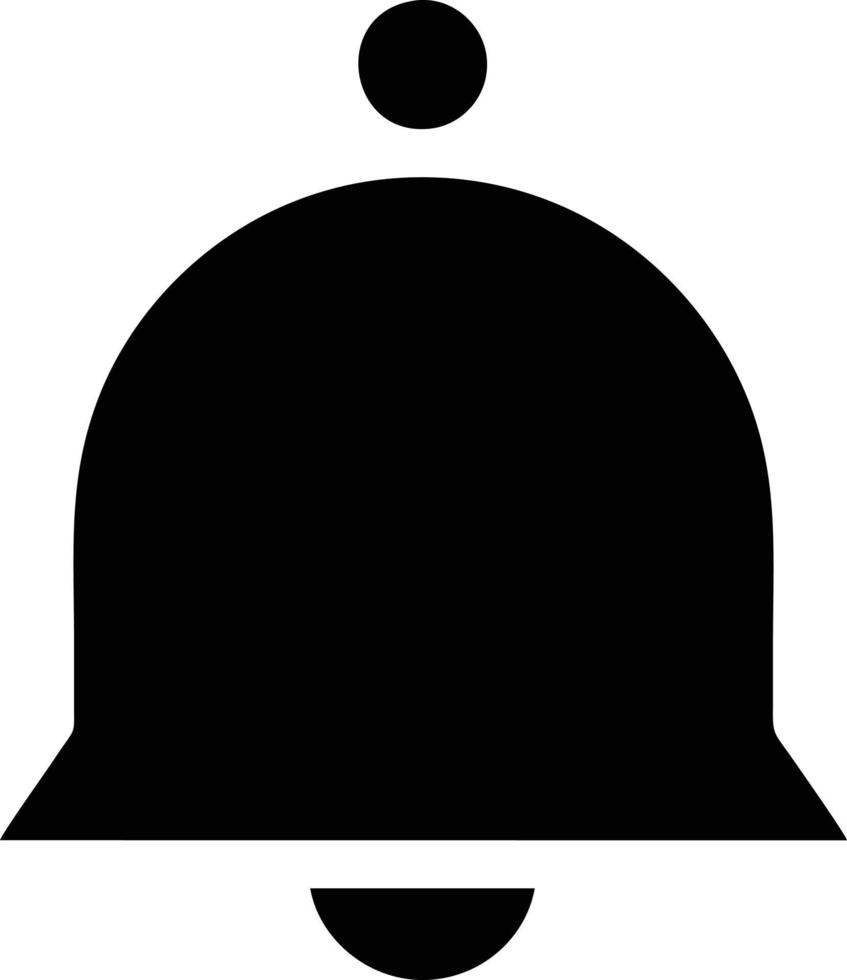 Bell notification icon symbol vector image. Illustration of the alarm alert symbol in EPS 10