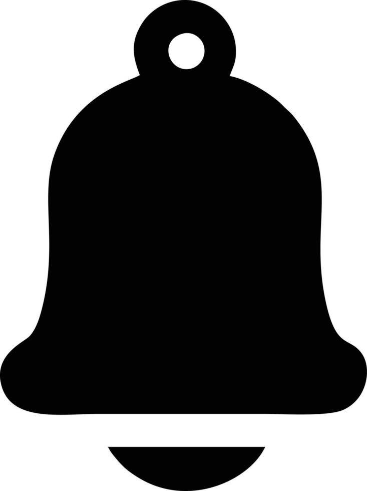 Bell notification icon symbol vector image. Illustration of the alarm alert symbol in EPS 10