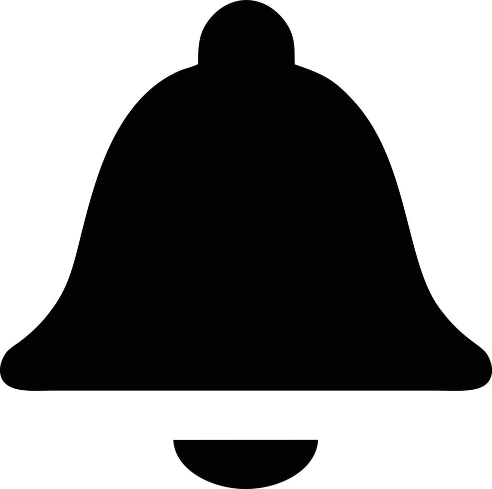 Bell notification icon symbol vector image. Illustration of the alarm alert symbol in EPS 10