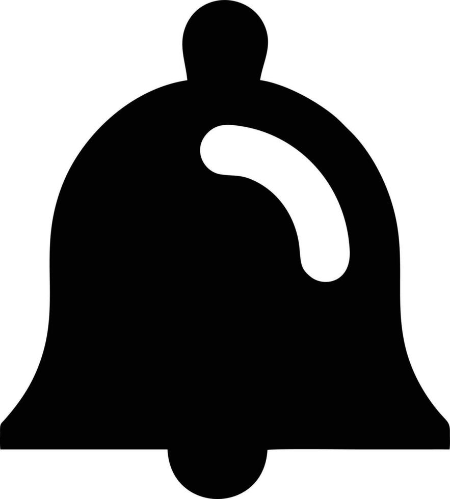 Bell notification icon symbol vector image. Illustration of the alarm alert symbol in EPS 10
