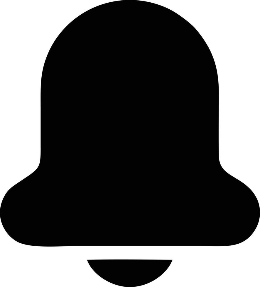Bell notification icon symbol vector image. Illustration of the alarm alert symbol in EPS 10