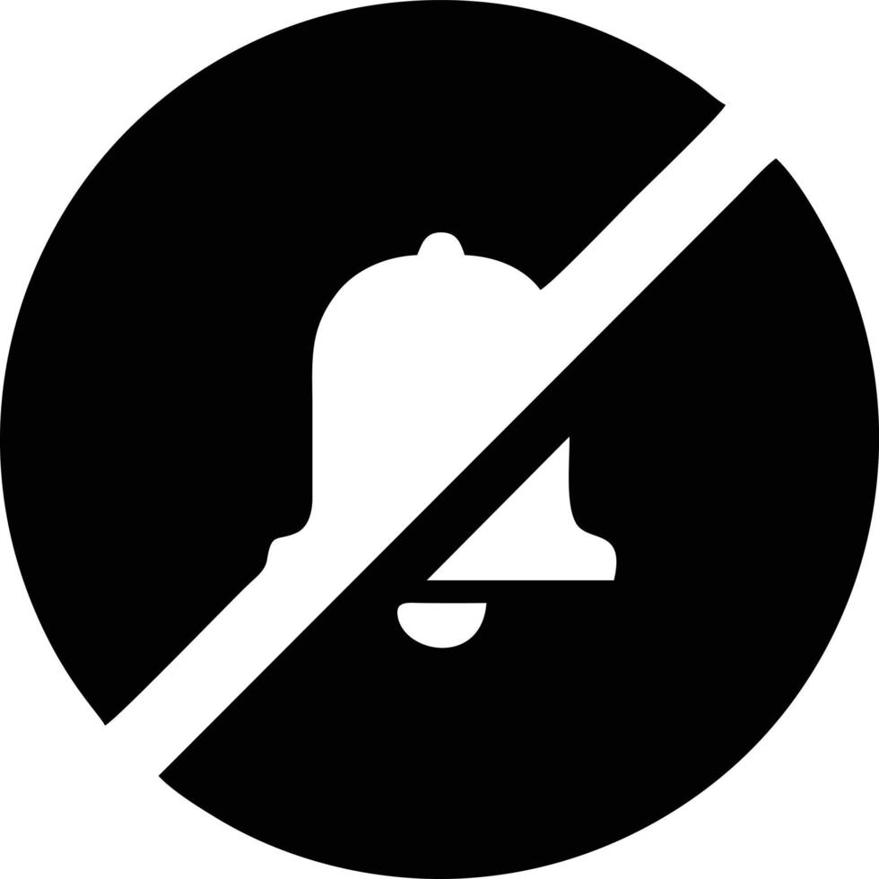 Bell notification icon symbol vector image. Illustration of the alarm alert symbol in EPS 10