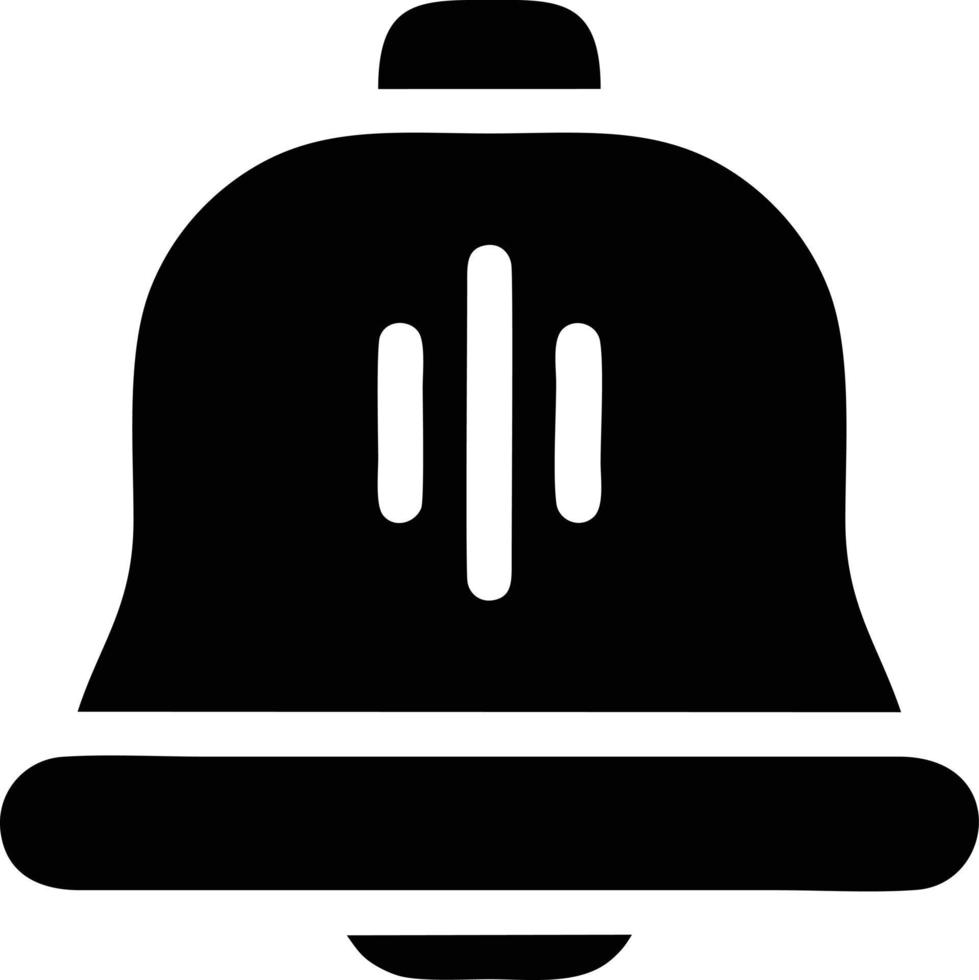 Bell notification icon symbol vector image. Illustration of the alarm alert symbol in EPS 10