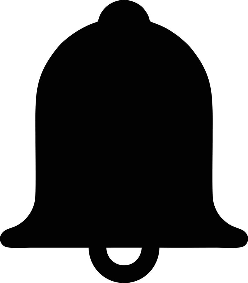 Bell notification icon symbol vector image. Illustration of the alarm alert symbol in EPS 10