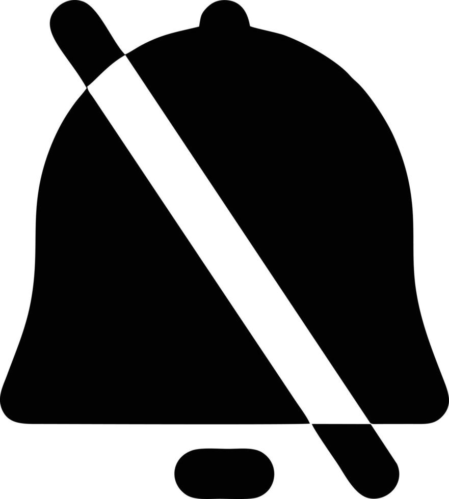 Bell notification icon symbol vector image. Illustration of the alarm alert symbol in EPS 10