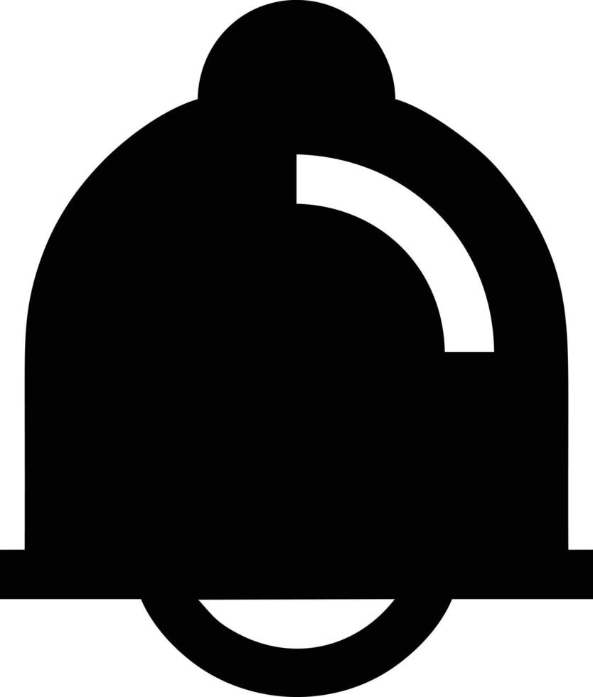 Bell notification icon symbol vector image. Illustration of the alarm alert symbol in EPS 10