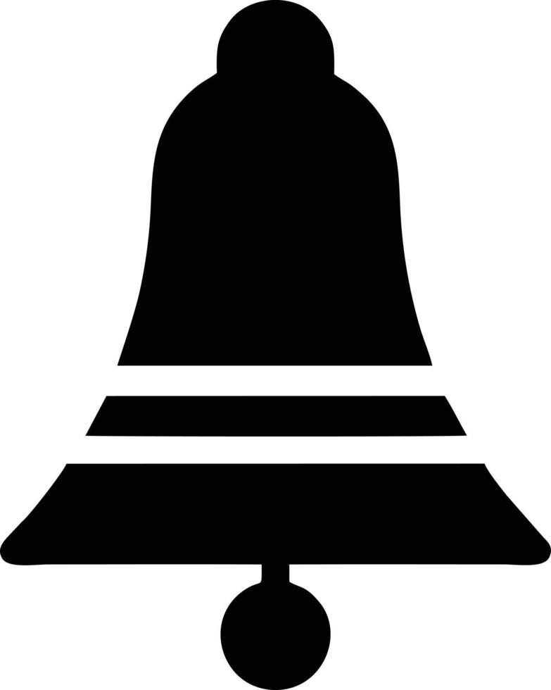 Bell notification icon symbol vector image. Illustration of the alarm alert symbol in EPS 10