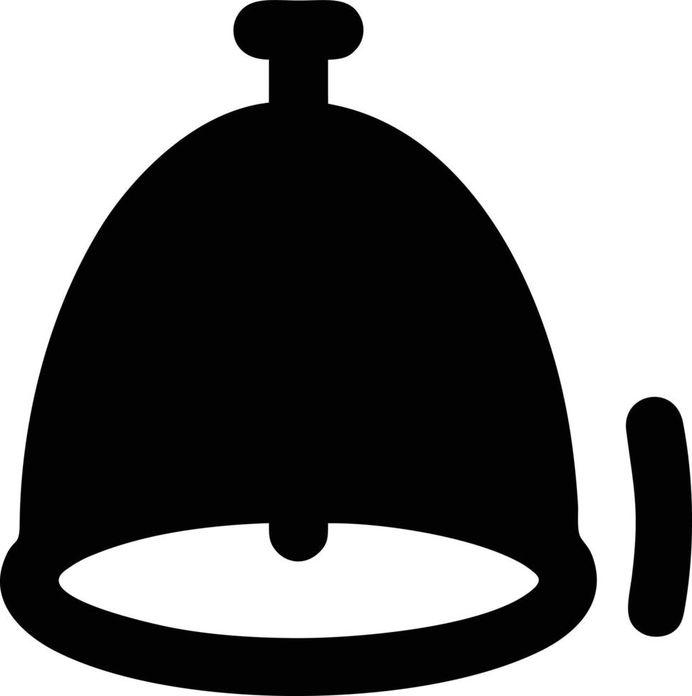 Bell notification icon symbol vector image. Illustration of the alarm alert symbol in EPS 10