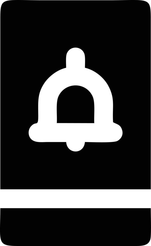 Bell notification icon symbol vector image. Illustration of the alarm alert symbol in EPS 10