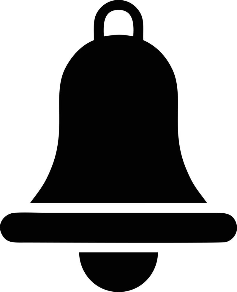 Bell notification icon symbol vector image. Illustration of the alarm alert symbol in EPS 10