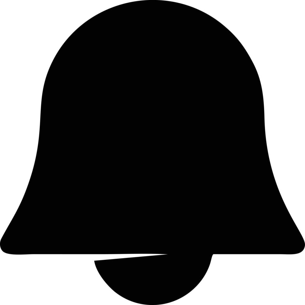 Bell notification icon symbol vector image. Illustration of the alarm alert symbol in EPS 10