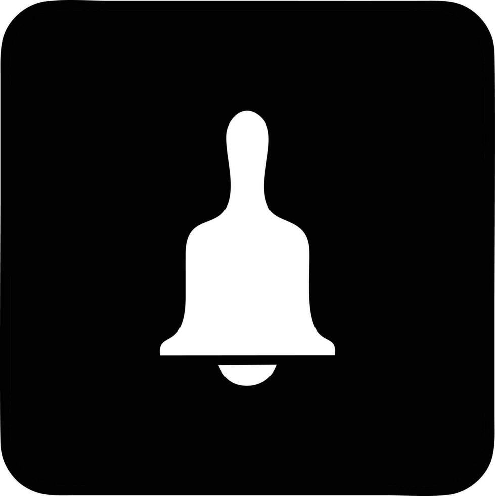 Bell notification icon symbol vector image. Illustration of the alarm alert symbol in EPS 10