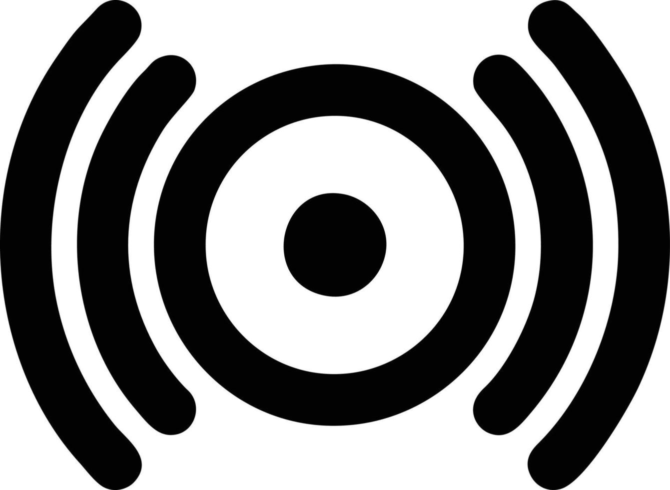 Bell notification icon symbol vector image. Illustration of the alarm alert symbol in EPS 10