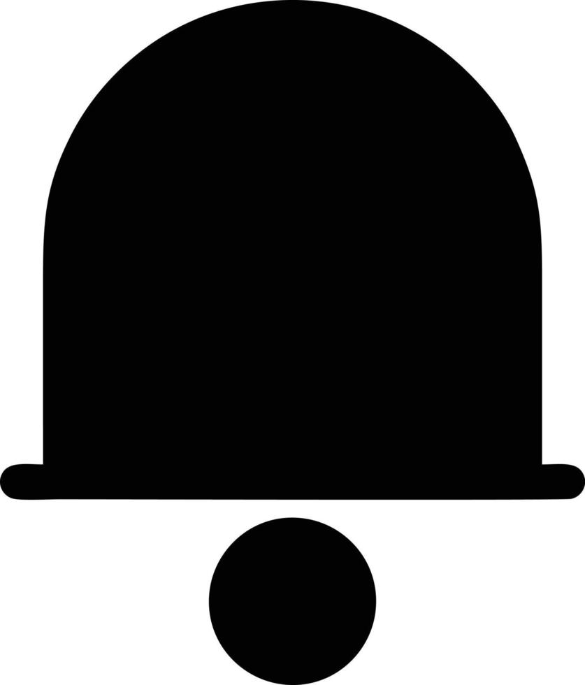 Bell notification icon symbol vector image. Illustration of the alarm alert symbol in EPS 10